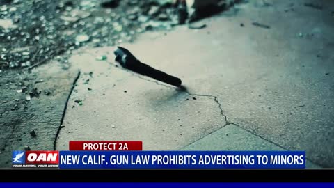 New Calif. gun law prohibits advertising to minors