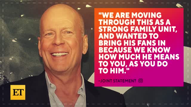 Bruce willis stepping away from.Hollywood