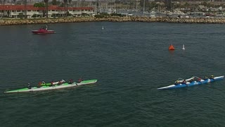 Paopao 2018 Dana & marina Outrigger (canoes 17 & 136)