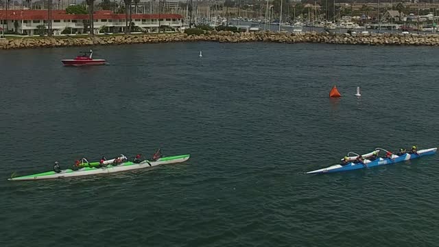 Paopao 2018 Dana & marina Outrigger (canoes 17 & 136)