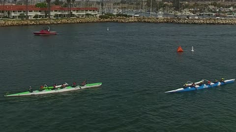 Paopao 2018 Dana & marina Outrigger (canoes 17 & 136)