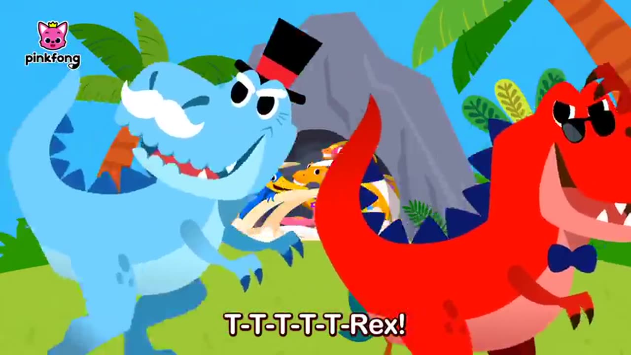 🦖🦕 Your friend Tyrannosaurus Rex + More! | Dinosaur Cartoon | Pinkfong Dinosaurs for Kids