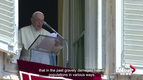 Pope Francis hopes Canada trip will help heal “evil” done to indigenous people
