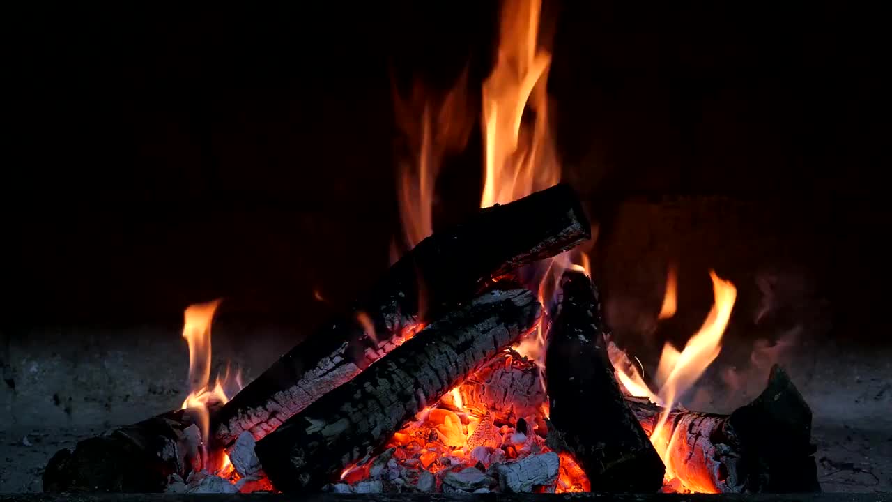 Fireplace Fire Burning relaxing