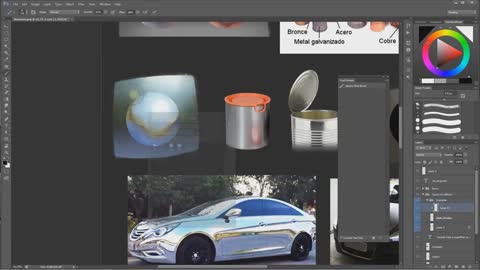 Aula 10 – Criando materiais – Como Desenhar Módulo 5 - Desenho Digital