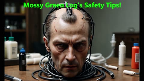 Mossy Green Log's Safety Tip #26!