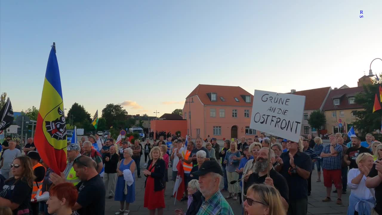 Wolgast - Redebeitrag von Thomas 23-08-2022