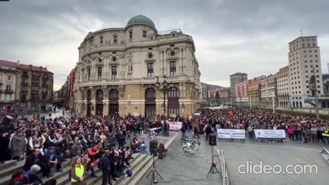 Spain - Rising up against the great reset, protesting for Freedom