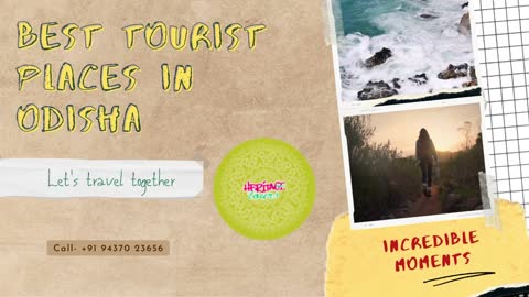 Best Tourist Places in Odisha