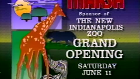 June 1988 - Marsh Supermarkets is Official Sponsor of New Indianapolis Zoo