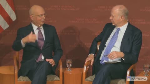 Klaus Schwab admitting he has Puppets