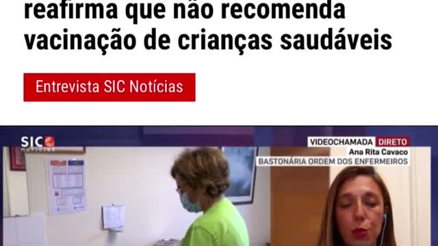 Bastonária da ordem dos Enfermeiros não recomenda a vacinação em massa.