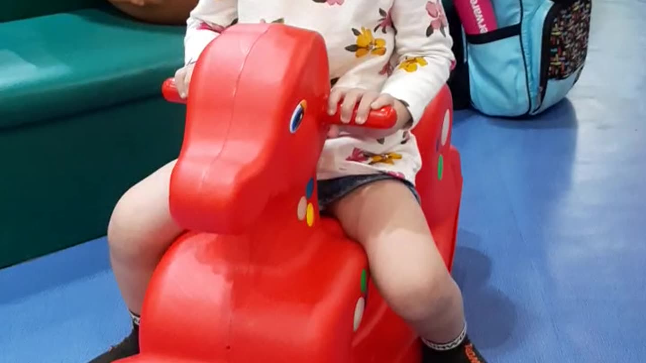 The kids on playground
