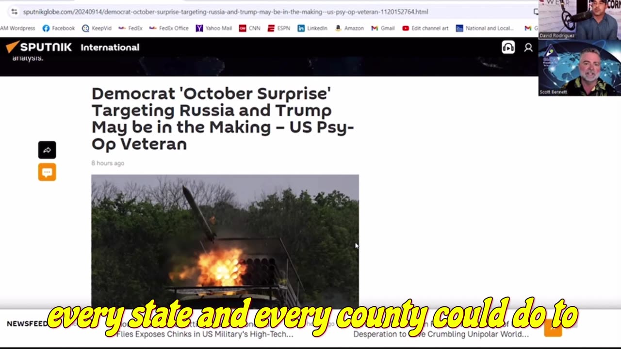 Democrats Red Dawn "October Surprise?" .......