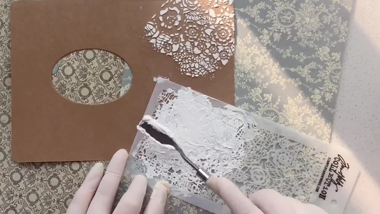 Junkjournal exquisite embossed cover making tutorial, master teaching