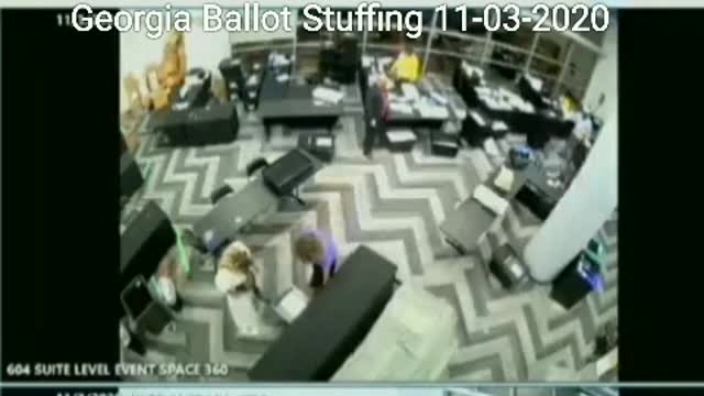 Ballot Stuffing Georgia Election FRAUD 2020