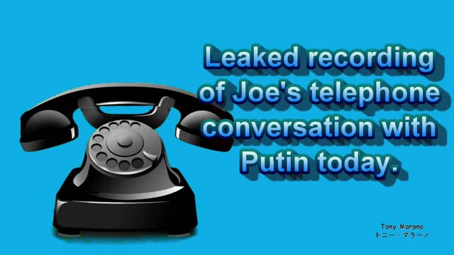 Joe Biden telephone call with Vladimir Putin about the Ukraine