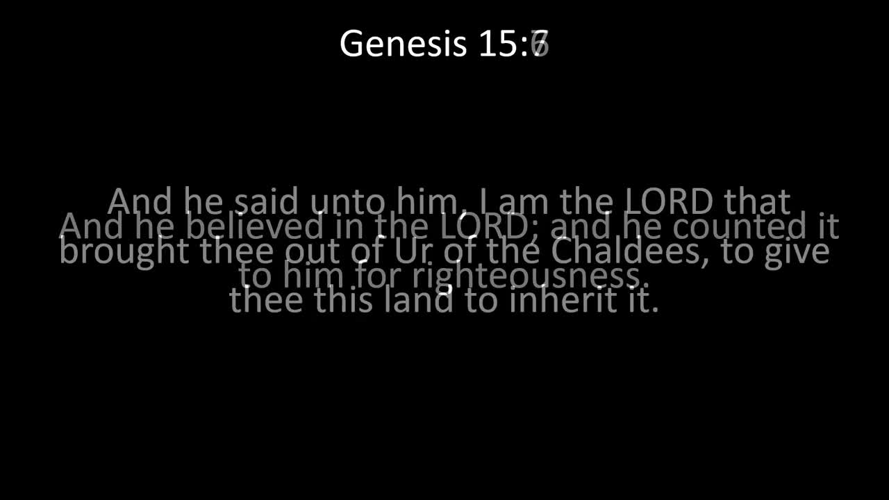 KJV Bible Genesis Chapter 15