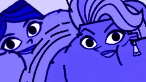 The Mother And Daughter’s Blueberry Inflation Picture!