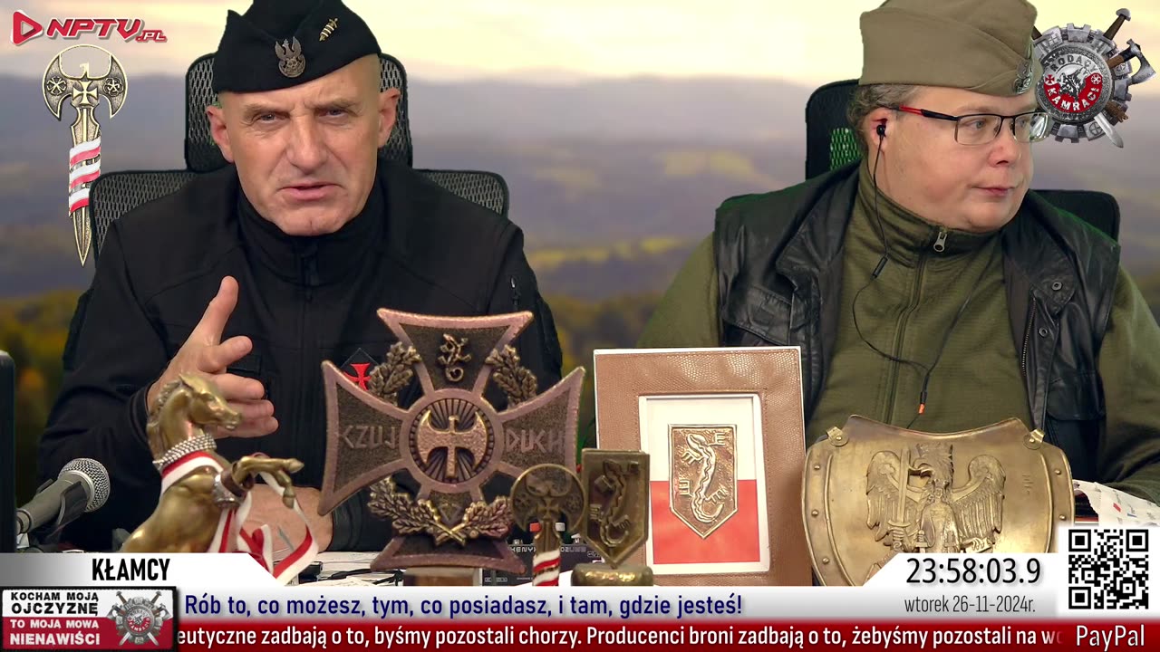 KŁAMCY Wt. 26.11.2024r. W. Olszański, M. Osadowski Rodacy Kamraci NPTV.pl