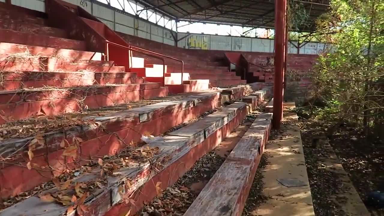 1930's Baseball Stadium Abandoned in the Woods