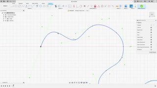 (Part.12) 2D Sketching (Splines). Fusion 360 for the absolute beginner help series.