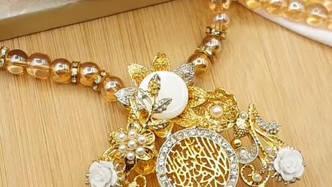 Calligraphy Islamic jewelry