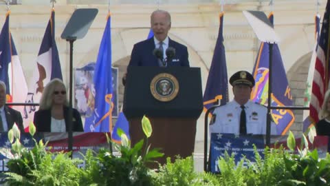 Biden delivers remarks honoring law enforcement officers