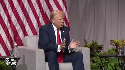 Trump speaks at National Association of Black Journalists conference in Chicago