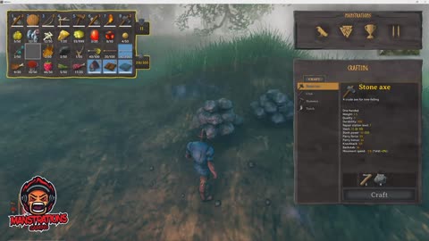 Manstrations Gaming - Adventures in Valheim Day 5: Skeletons and Collecting Surtling Cores