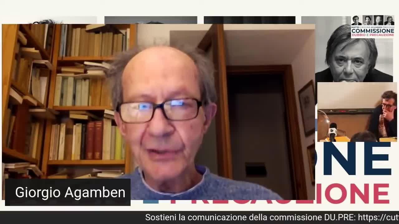 Giorgio Agamben - 08 12 2021 - Commissione Dubbio e Precauzione