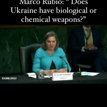 Nuland answers Rubio on Ukraine biolabs in Senate subcommittee 8 March 2022