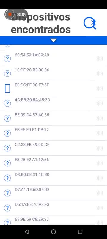 BLUETOOTH SCANNER IN A FOOTBALL STADIUM IN ARGENTINA