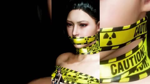 Ada Wong and Police Line - Resident Evil 4