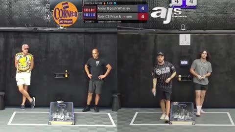 9.16.24 AJ's Sports TCL cornhole switch - Match 1