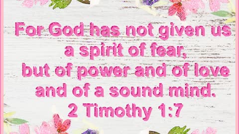 2 Timothy 1:7