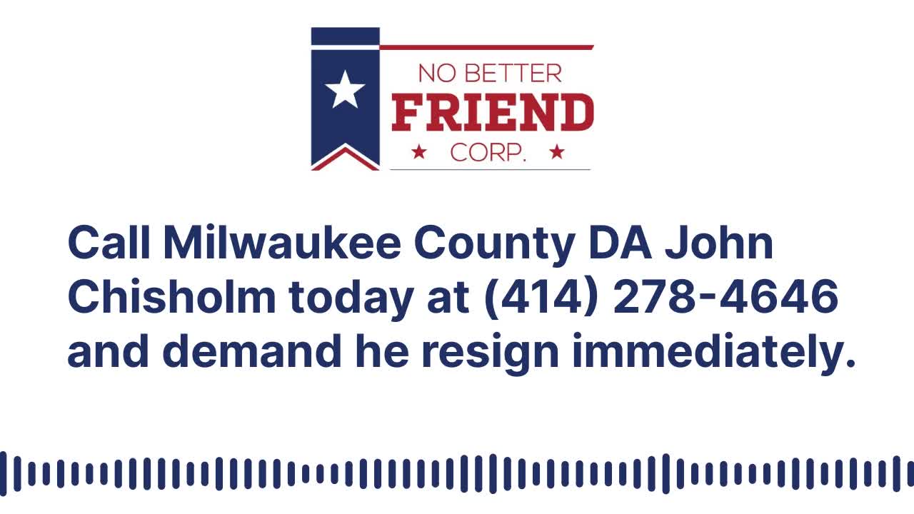 Call Chisholm at (414) 278-4646 & demand he resign immediately.