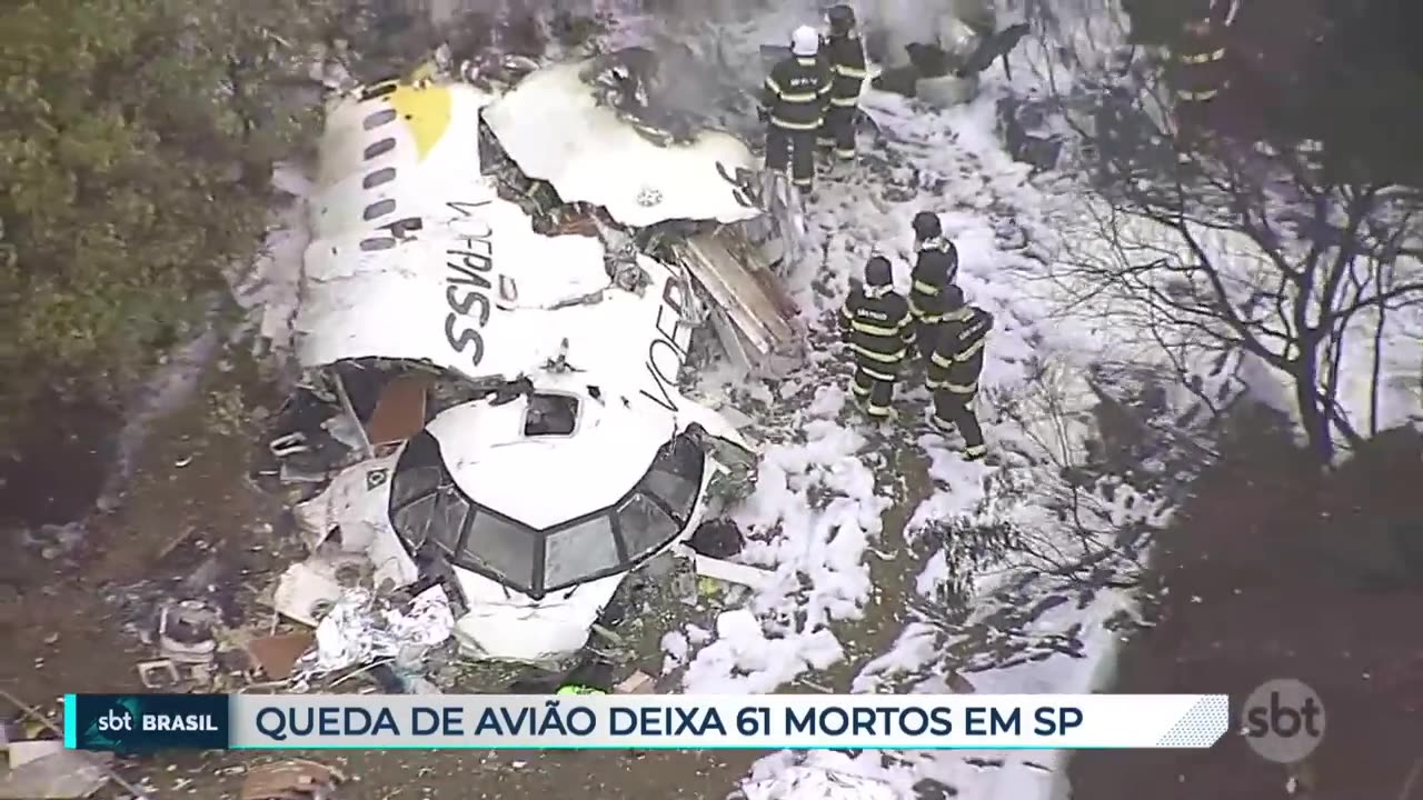 Triste notícia do acontecimento! Acidente aéreo em sp ( br)