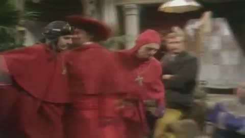 No one expects the Spanish Inquisition! Monty Python