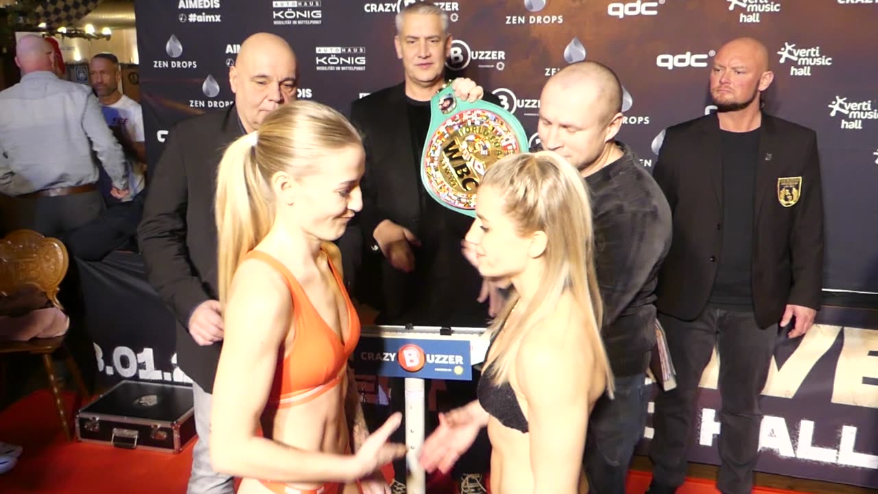 Fabiana Bytyqi vs Tina Rupprecht Boxing WM World Championship Fight 13 Januar 2024 Berlin