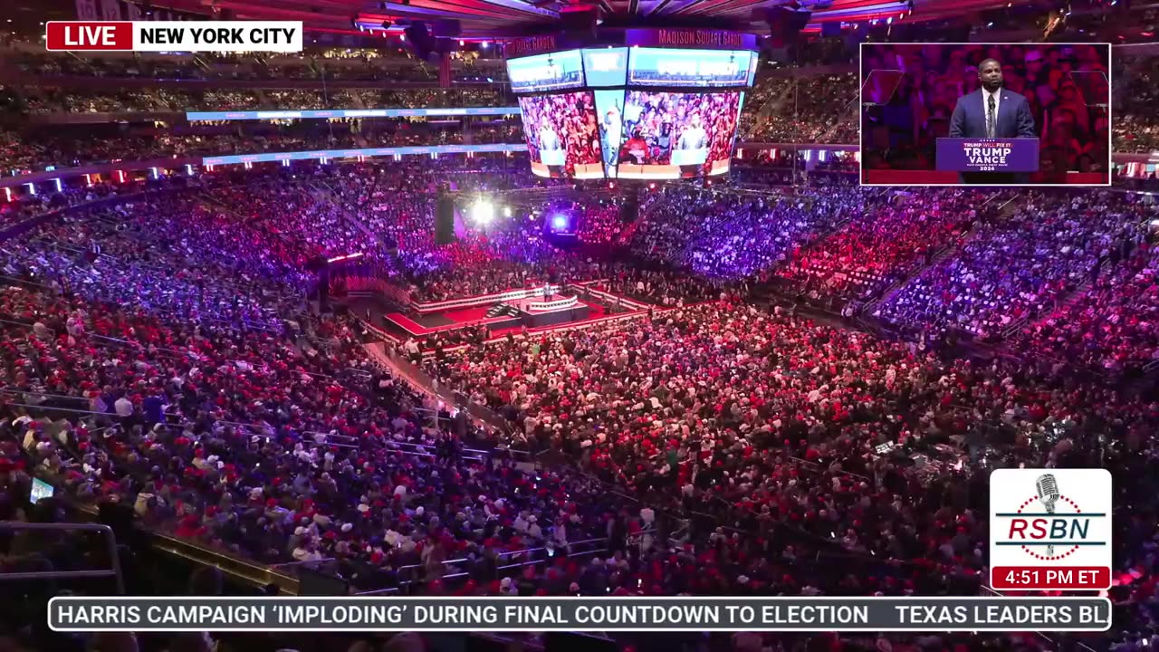 Byron Donalds Delivers Remarks at Madison Square Garden