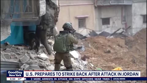 Us prepares to strike in Jordan