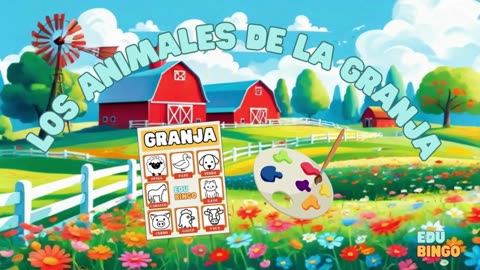 Canta y Pinta con los Animales de la Granja – ¡Diversión Educativa para Niños! B