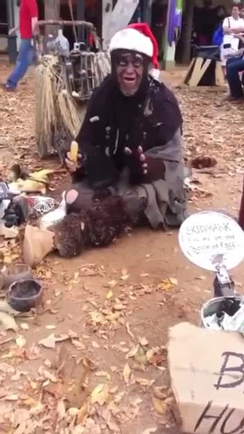 Homeless man Dropping Truth