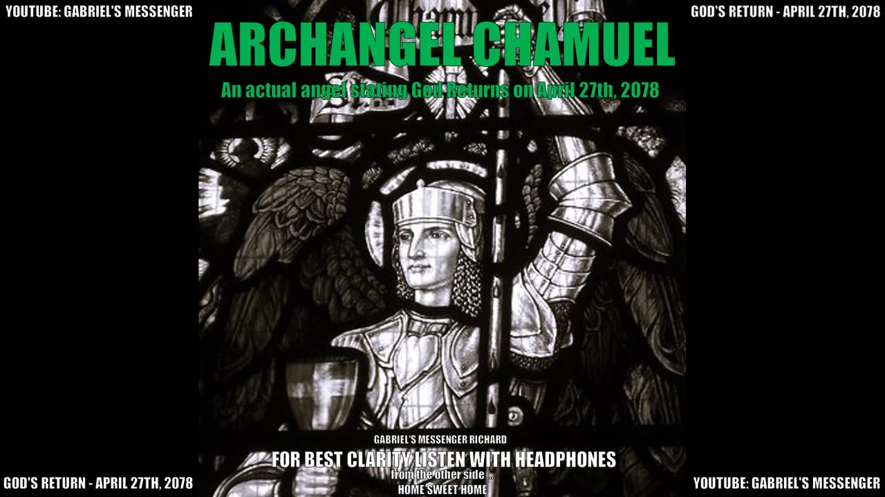 EVP Archangel Chamuel Informing Us Of Gods Return Ancient Alien Afterlife Communication