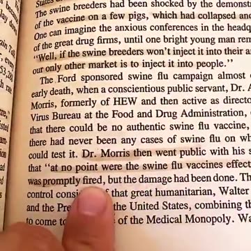 Chicken Flu 2024 - Same playbook as Swine Flu 1976. Cycles repeat unless we are aware.