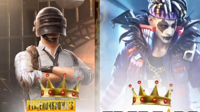 PUGB VS FREE FIRE US