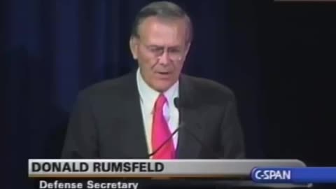 9/10/2001 Rumsfeld announces Trillions are missing