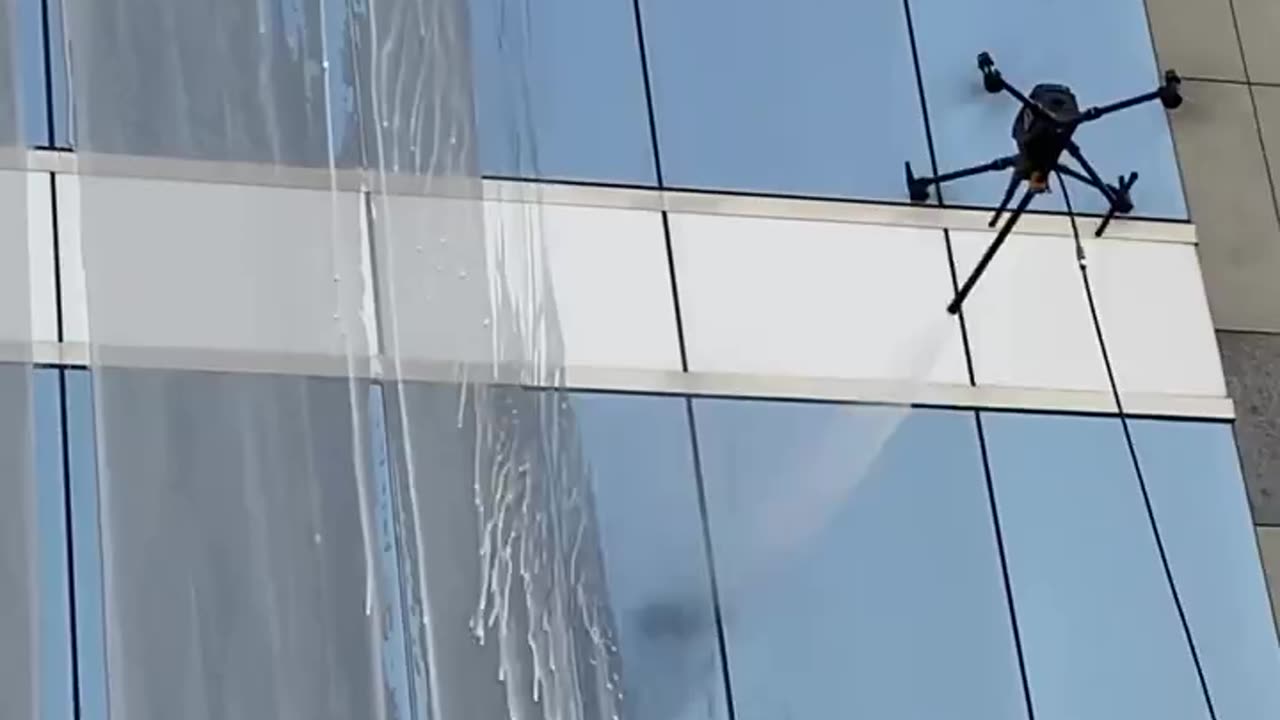 Drones To Wash Windows