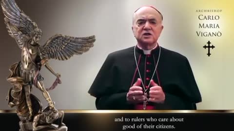 Archbishop Carlo Maria Vigano calls for resistance against New World Order